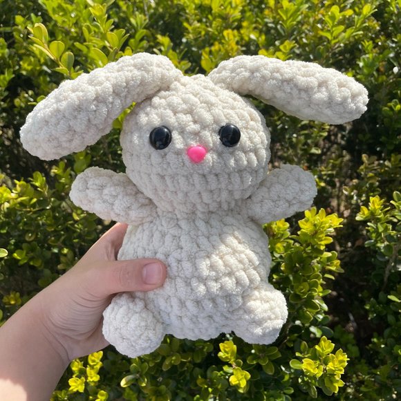Handmade Crochet Bunny - Picture 1 of 2